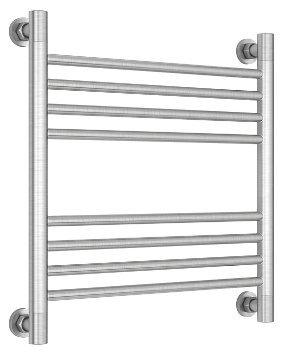 Полотенцесушитель водяной Сунержа Богема+ 50x50 см с прямой перемычкой, сатин