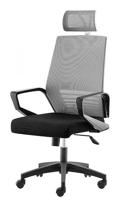 Кресло NORDEN Ergo grey+black