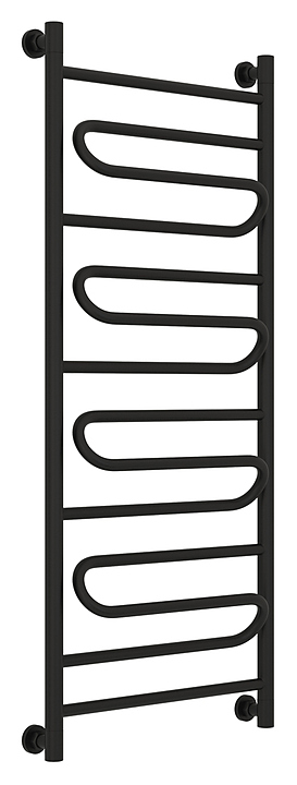 Полотенцесушитель водяной Сунержа Элегия+ 120x50 см матовый черный