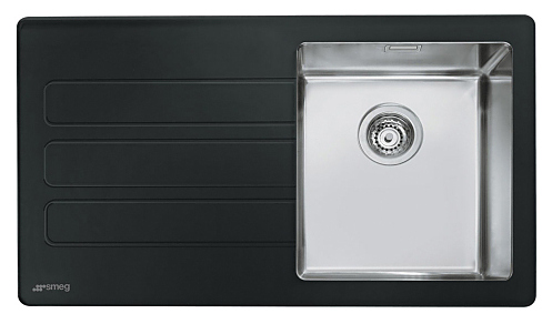 Кухонная мойка SMEG LMN1VNS