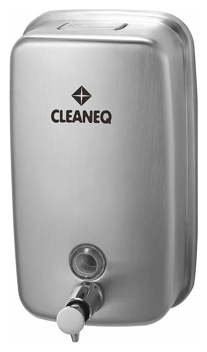 Дозатор жидкого мыла CLEANEQ KW-7261 1 л (нерж. сталь) хромированная сталь