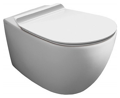 Унитаз подвесной SIMAS Vignoni XS 37х48 см, белый (без креплений F85)