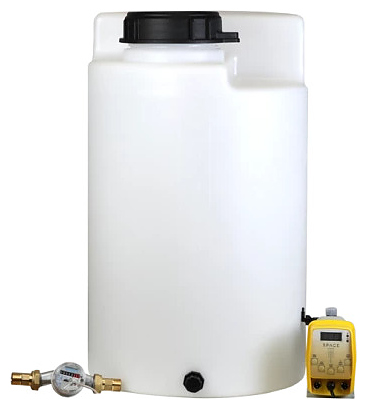 Комплекс дозирования SpaceAqua Dose 603-IMP, емкость 100 л, от счетчика Dn20
