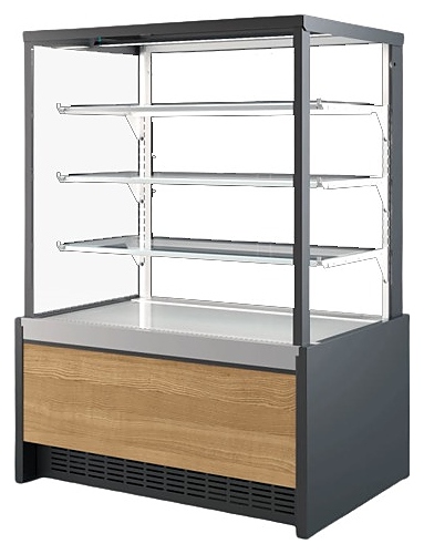 Витрина кондитерская ENTECO MASTER МЕРЕЯ 125 ВВ-0,34-1,68-1-4В