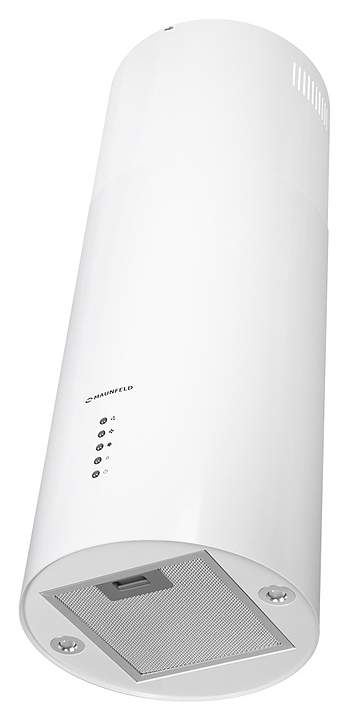 Вытяжка кухонная Maunfeld Lee Light Isla 35 белая (в 2-х коробках)