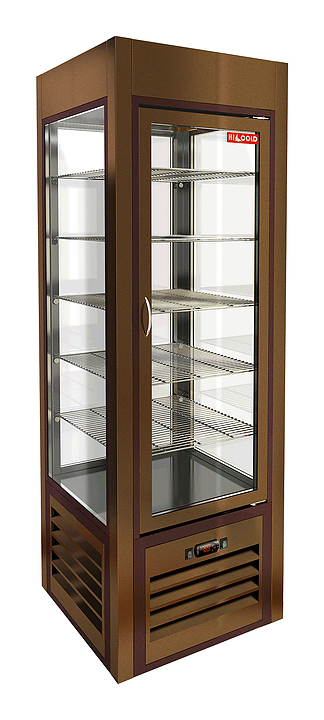 Витрина кондитерская HICOLD VRC 350 Sh Bronze FR