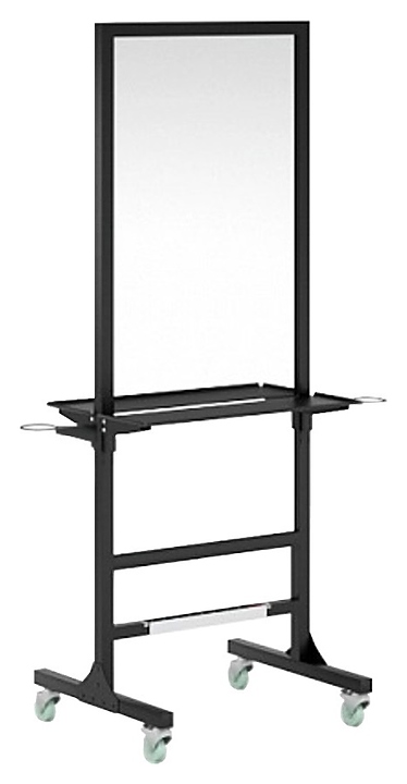 Парикмахерское зеркало MERTZ Modus с 2-мя фенодержателями и блоком для розеток