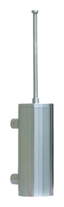 Ершик настенный Merida STAINLESS SZ17S с крышкой, матовый