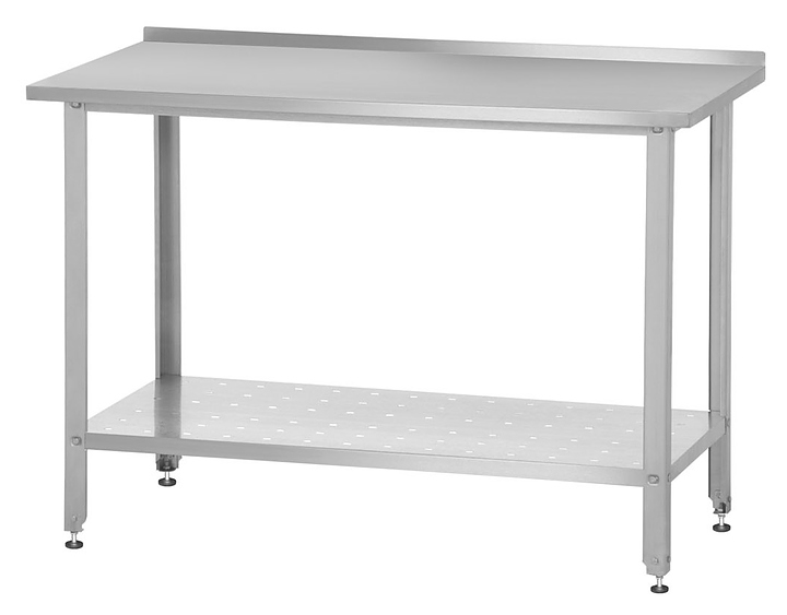 Стол производственный Mecon Base СПРб 1000х700х860 мм, с бортом