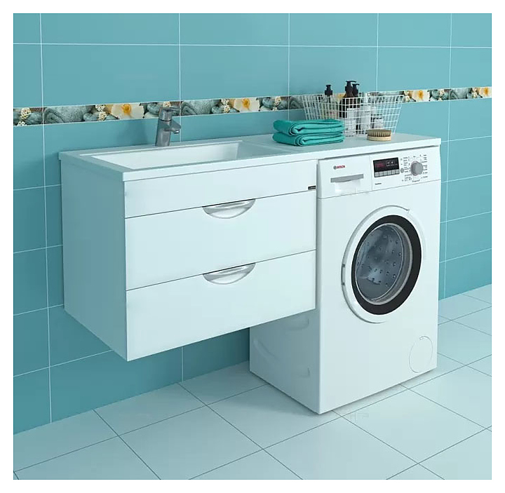 Тумба под раковину СаНта Лидер 68 подвесная