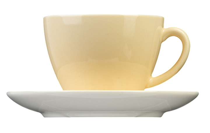 Чайная пара Китай Corone Gusto 4613/4615 200 мл, кремовый