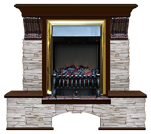 Камин Glenrich Бостон К Fobos BR Мисхор №1 дуб 46