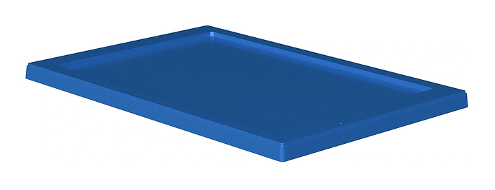 Крышка iPlast LU-64 голубая
