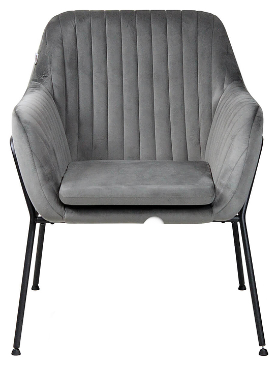 Стул барный Sheffilton SHT-AMS2-1 угольно-серый / черный муар