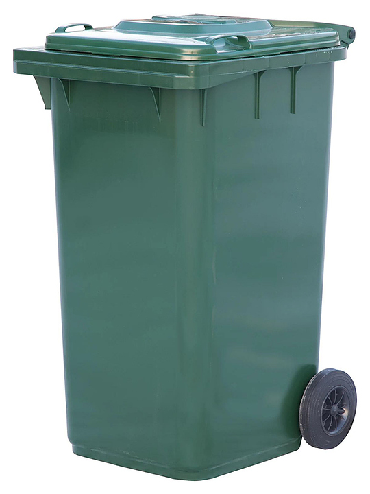 Контейнер для мусора ТАРА.РУ МКТ 240 зеленый