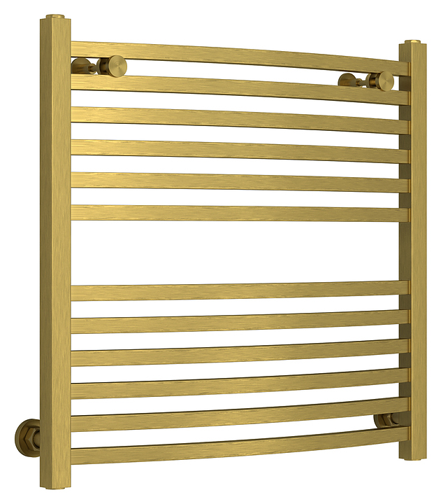 Полотенцесушитель водяной Сунержа Аркус 60x60 см состаренная латунь