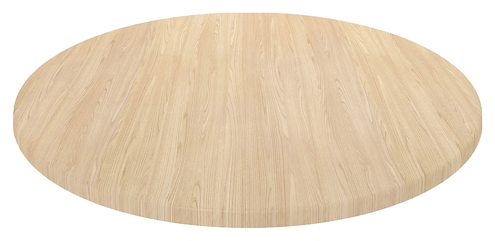 Столешница Sheffilton SHT-TT46 90 (верзалит) круглая белый дуб