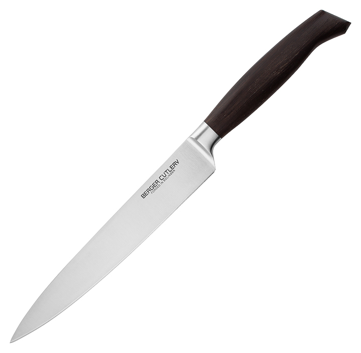 Нож для нарезки BERGER CUTLERY Ergo Line Smoked Oak BC111221 210 мм