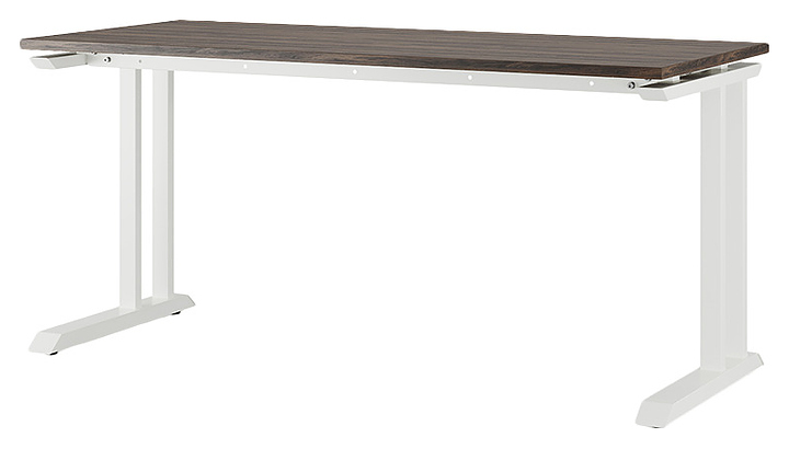 Стол офисный КОБОР L1-100/70 white/charlston