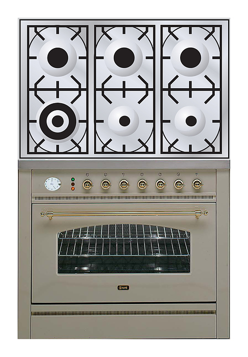 Многофункциональная плита ILVE P-906N-VG