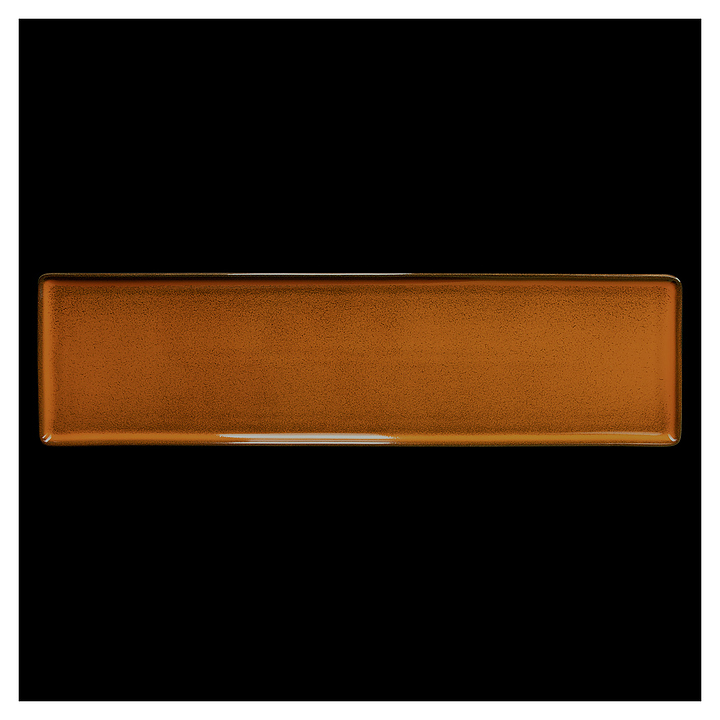 Блюдо сервировочное Corone Cocorita XSY2291 48,6х13х1,5 см (фарфор) прямоугольное оранжевое