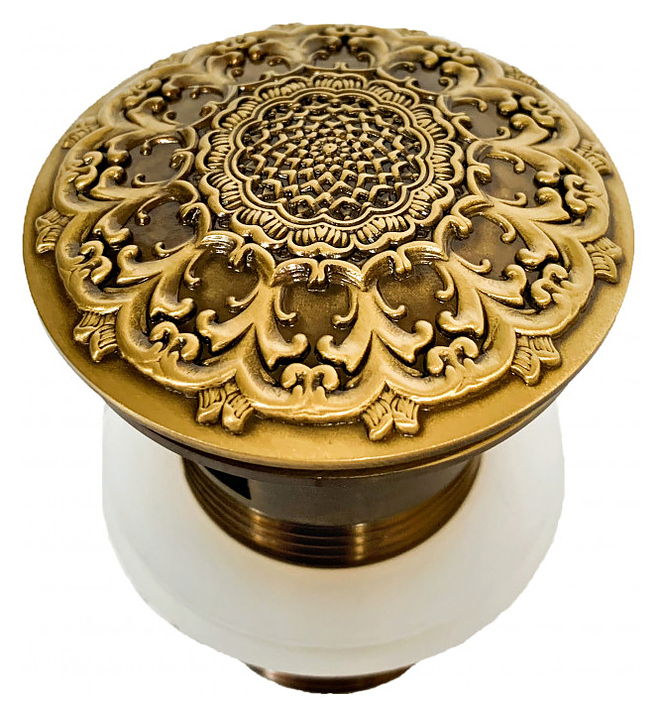 Клапан донный для раковины с переливом Milacio MC.010.BR