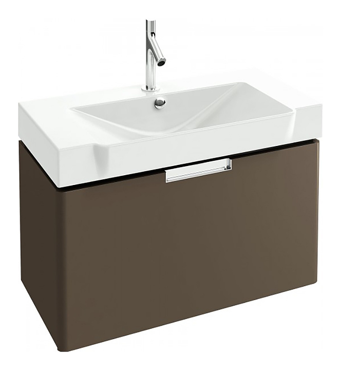Тумба Jacob Delafon REVE EB1131-G1C 80 см, белый блестящий лак
