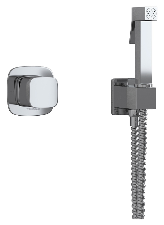 Душ гигиенический встраиваемый Wasserkraft A08657 хром