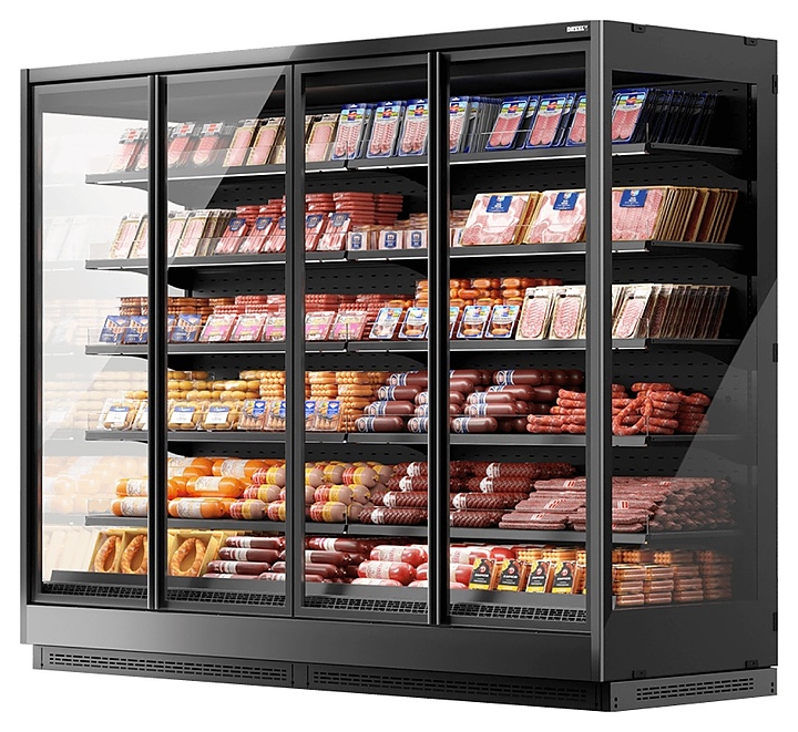 Горка холодильная Dazzl Vega DG 090 H210 F угловая фруктовая