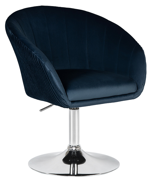 Кресло обеденное DOBRIN 8600-LM EDISON (синее)