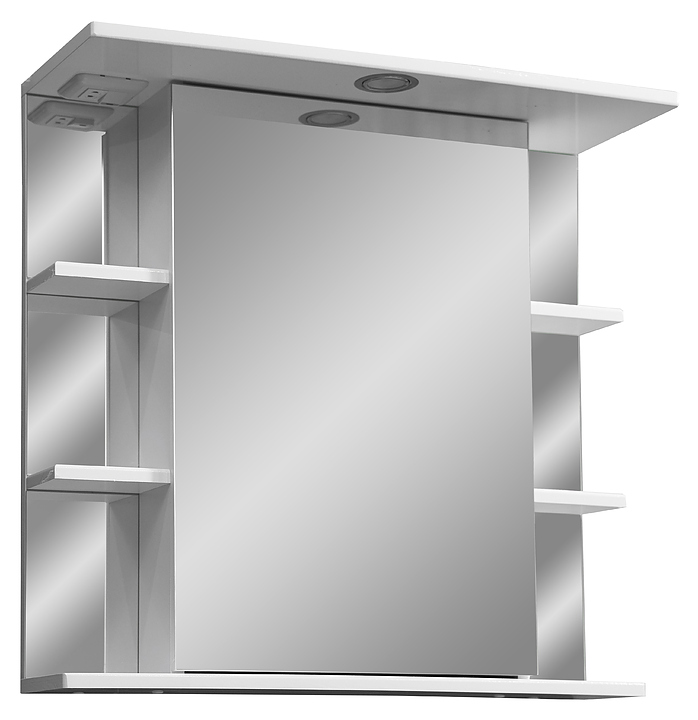 Шкаф зеркальный Stella Polar Лаура 70/С SP-00000058