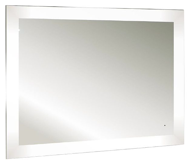 Зеркало Aquanika Basic AQB10080RU131 100х80 см, с подсветкой, реверс. креплениями, датчиком на движения, функц. антипар