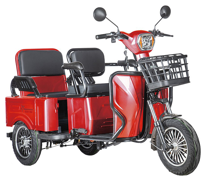 Трицикл Rutrike Gelbert Tuban красный