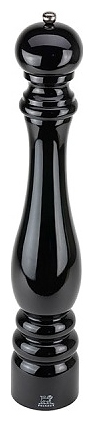 Мельница для перца Peugeot Paris Classic 30407, 88х500 мм, бук / металлический измельчитель, черная глянцевая