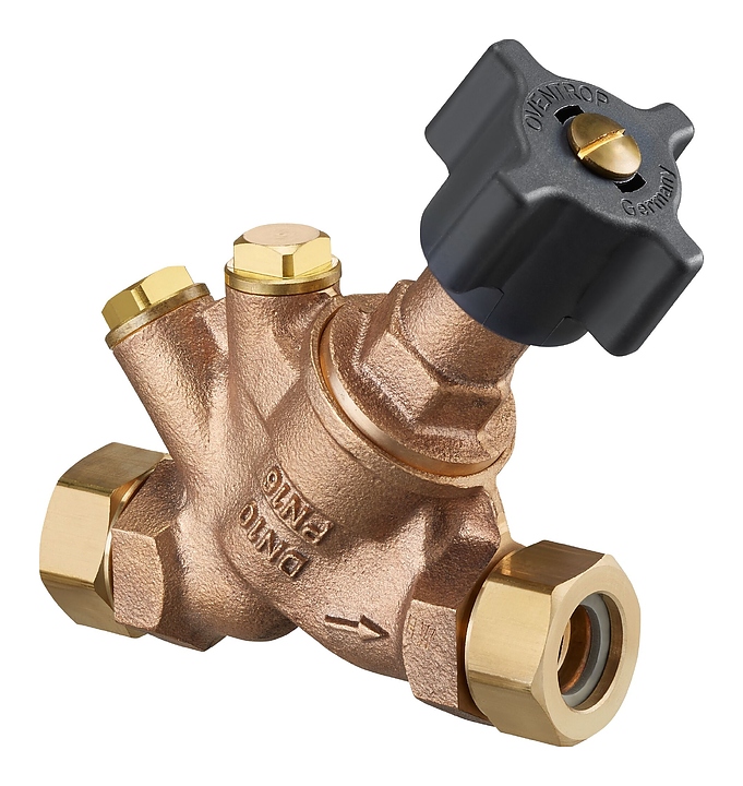 Вентиль запорный Oventrop Hydrocontrol ATR 1067604, ДУ 15, PN 25, G 3/4