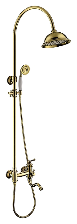 Душевая стойка TIMO Adelia SX-6010/02 с верхней душевой лейкой 