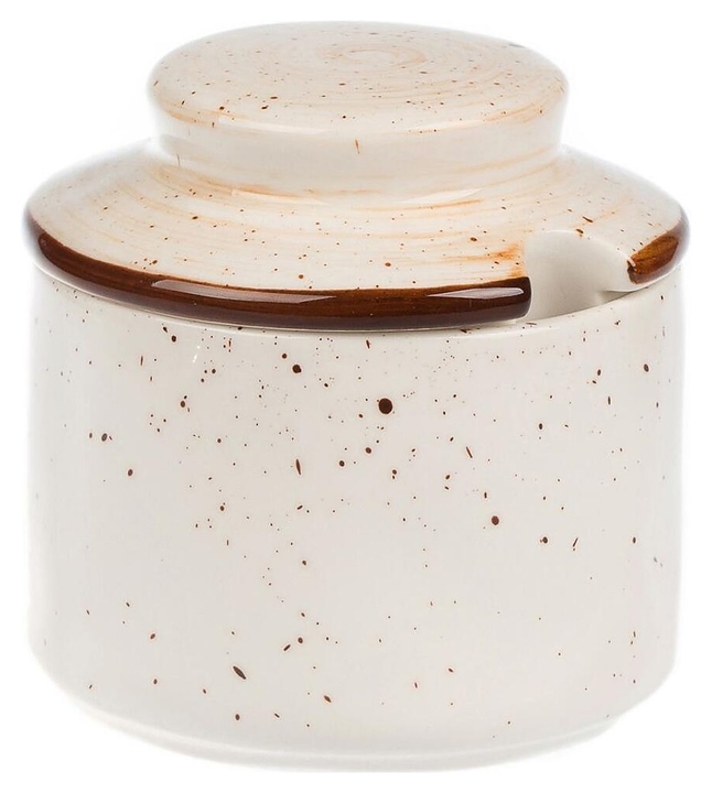 Сахарница P.L. Proff Cuisine Desert Fusion P6134209/0525-3 250 мл d=9,2 см h=9 см (фарфор)