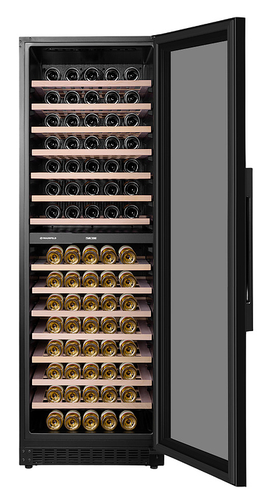 Винный шкаф Maunfeld MBWC-415D171 415 л 595х680х1770 мм черный