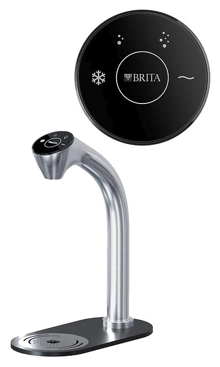 Система подачи воды встраиваемая Brita Extra C-Shape still + sparkling (низкий кран)