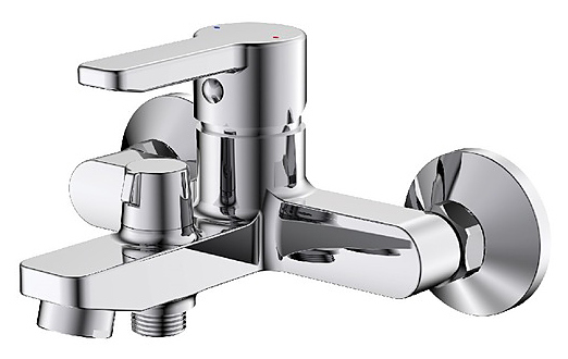 Смеситель для ванны и душа настенный IDDIS SENA SENSB00i02WA