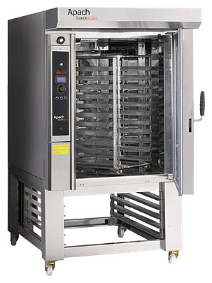 Печь ротационная Apach Bakery Line C46ES DPTA с подставкой с направляющими