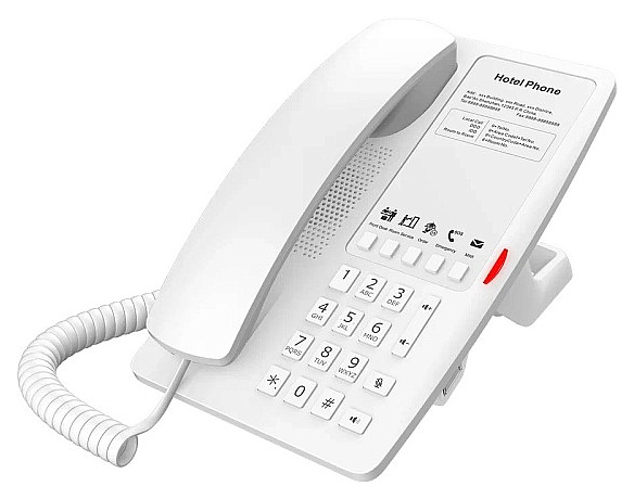 IP-телефон отельный Fanvil H4 белый