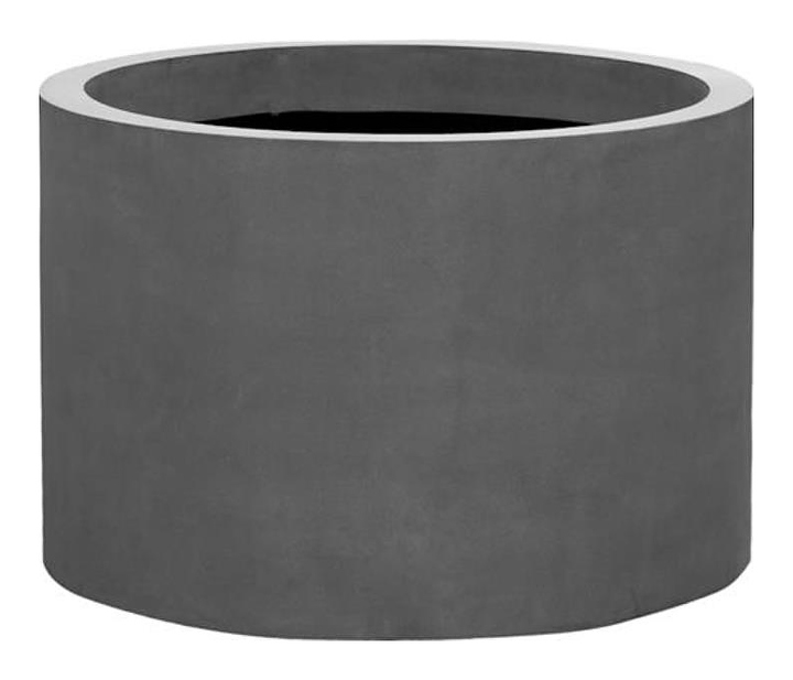 Кашпо Pottery Pots Jumbo max (110х70 см) серое матовое