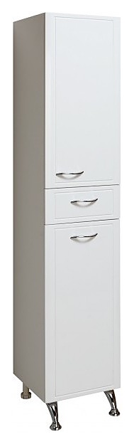 Шкаф-пенал Runo Севилья 35 35х176 см, с корзиной для белья, правый