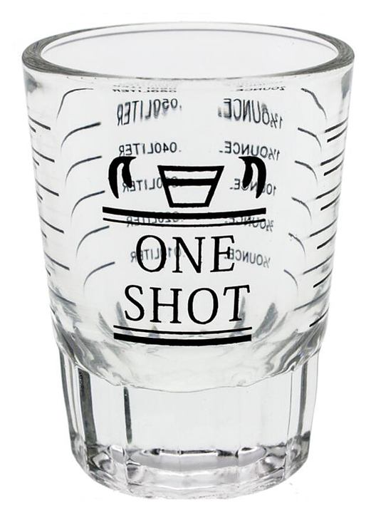Шот кофейный P.L. Barbossa 15/30/45/60 мл, стекло