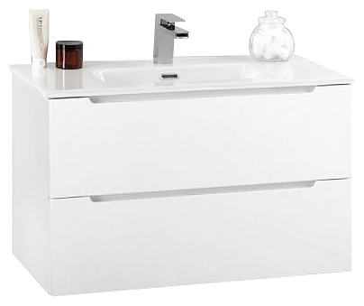Тумба под раковину BelBagno ETNA39-800/390-2C-SO-BL-P белый глянцевый