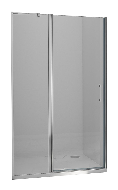 Дверь душевая Vincea Orta VPP-1O120CL 120х190 см с прозрачным стеклом, распашная, хром
