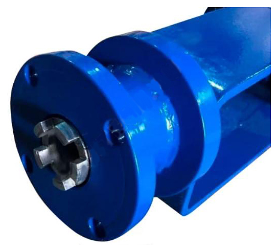 Задвижка шиберная Benarmo двусторонняя Ду 400 Ру7 чугун, межфланцевая, под электропривод ОСТ А, уплотнение NBR