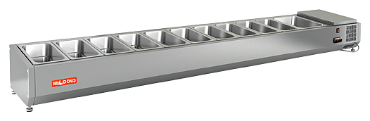 Витрина холодильная HICOLD VRTO 2360 к PZ4 (1/3)