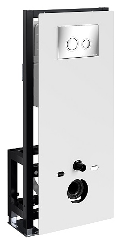 Система инсталляции для подвесного унитаза Wasserkraft Glan 66TLT.010.ME.WH.CH01